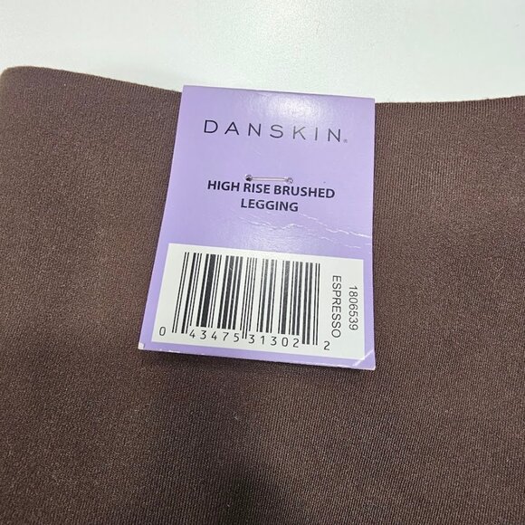 Danskin Brushed High Waist Leggings with Pockets - Picture 11 of 12